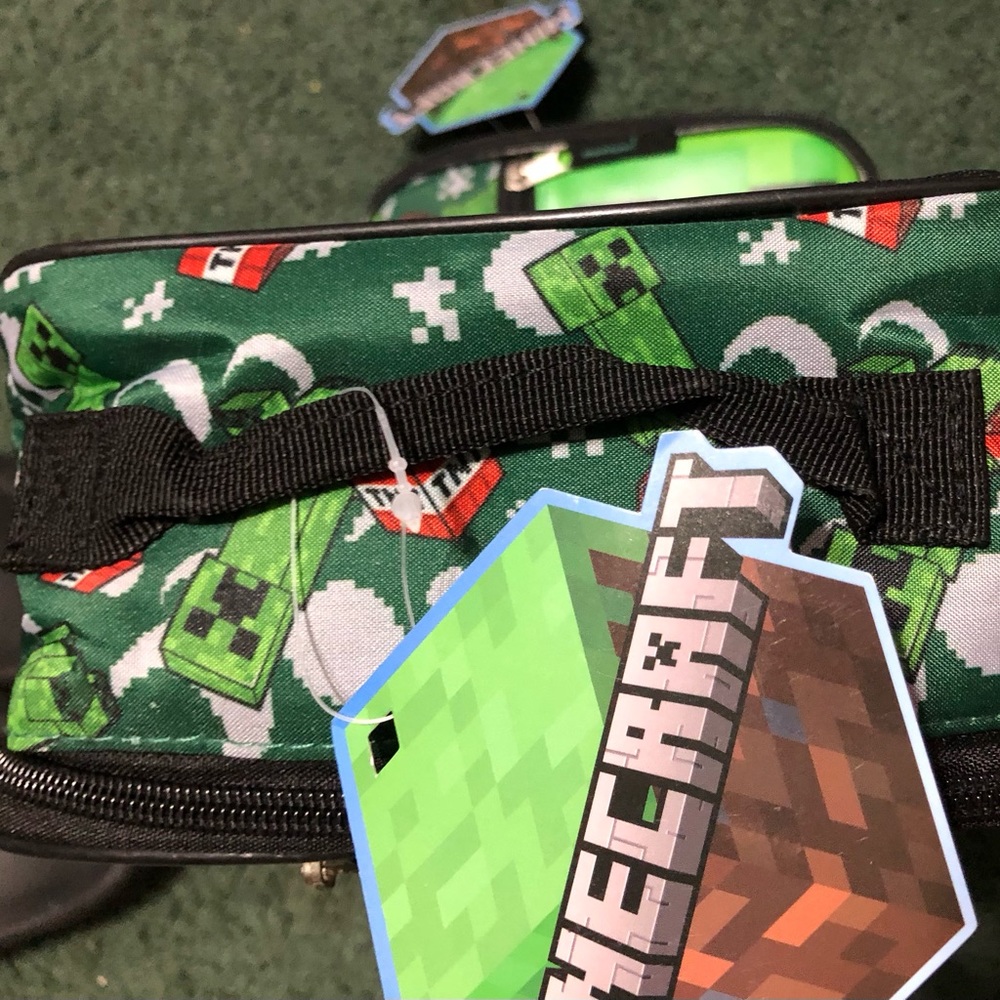 MINECRAFT SOFT LUNCHBOX NEW W TAGS - Picture 2 of 6